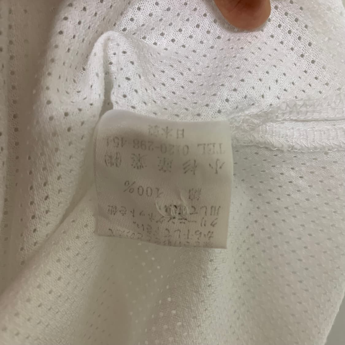 지방시 골프웨어 버튼 모크넥 세미크롭 롱슬리브 긴팔 티셔츠 여성 M 상품이미지6