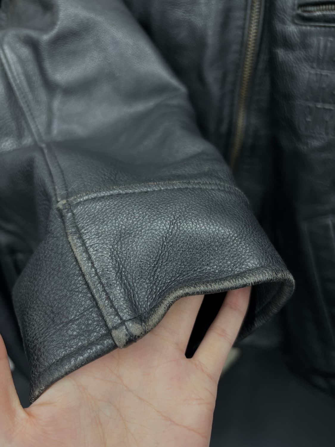 90s 마리떼 소가죽 자켓 상품이미지8