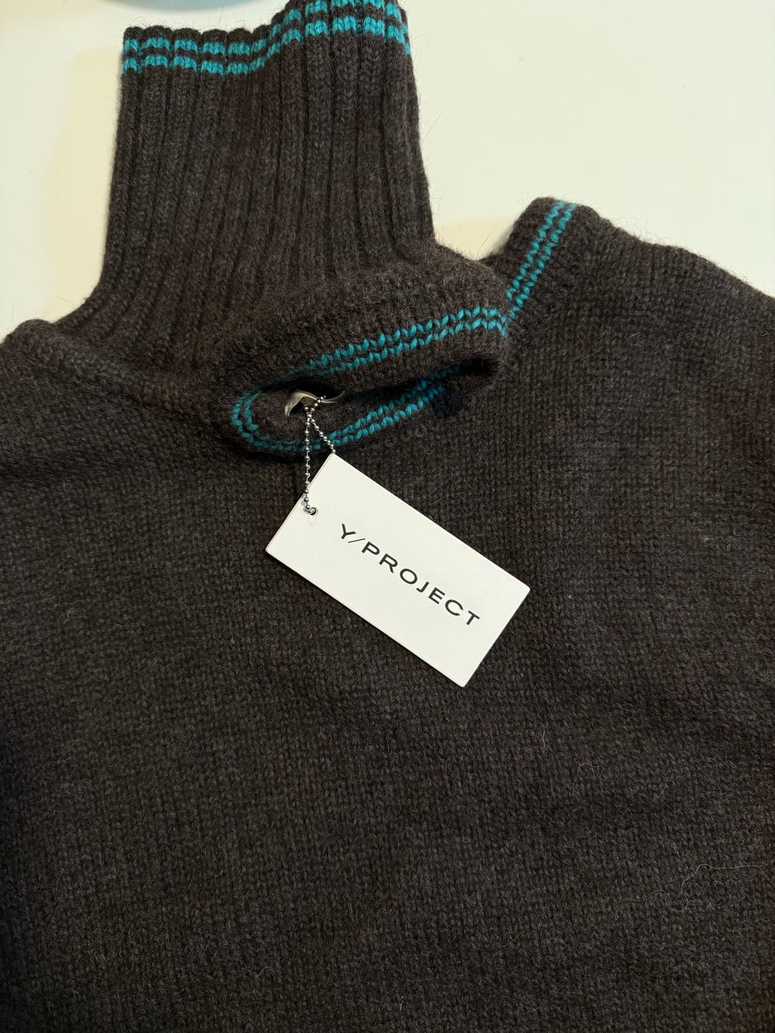 와이프로젝트 더블넥 니트 유니섹스 새상품 상품이미지4