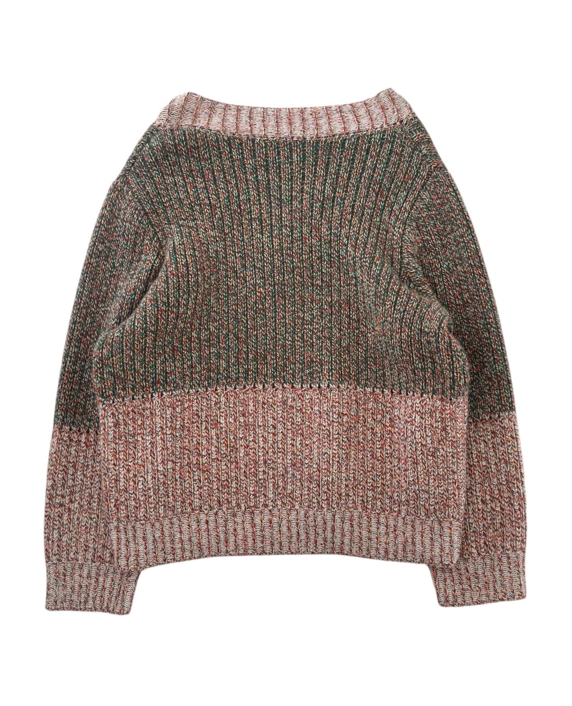 나마체코 컬러 패널 브이넥 니트 상품이미지2