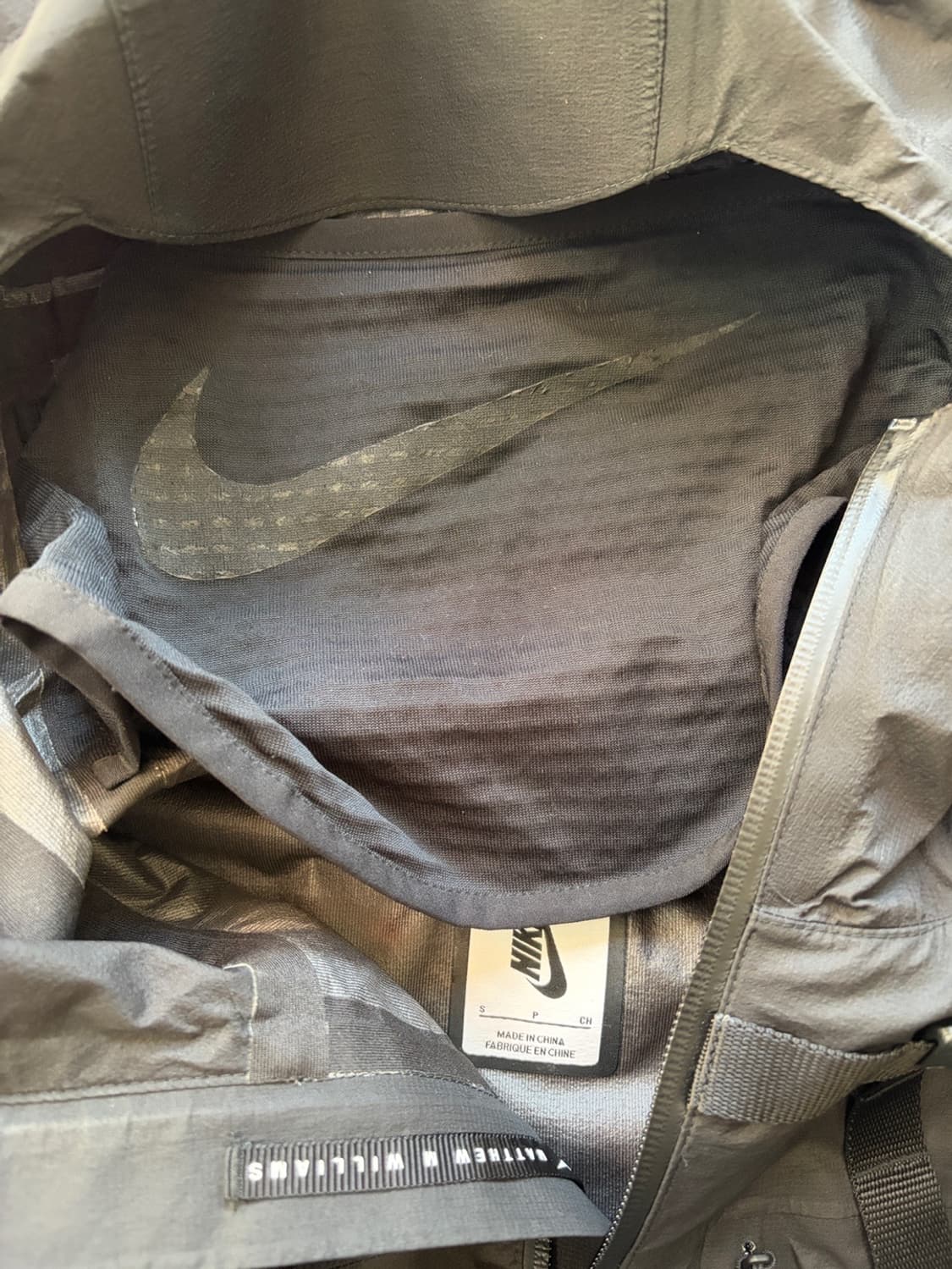 나이키 x 매튜 M 윌리엄스 NRG 베릴륨 자켓 블랙 NIKE x MMW 상품이미지4