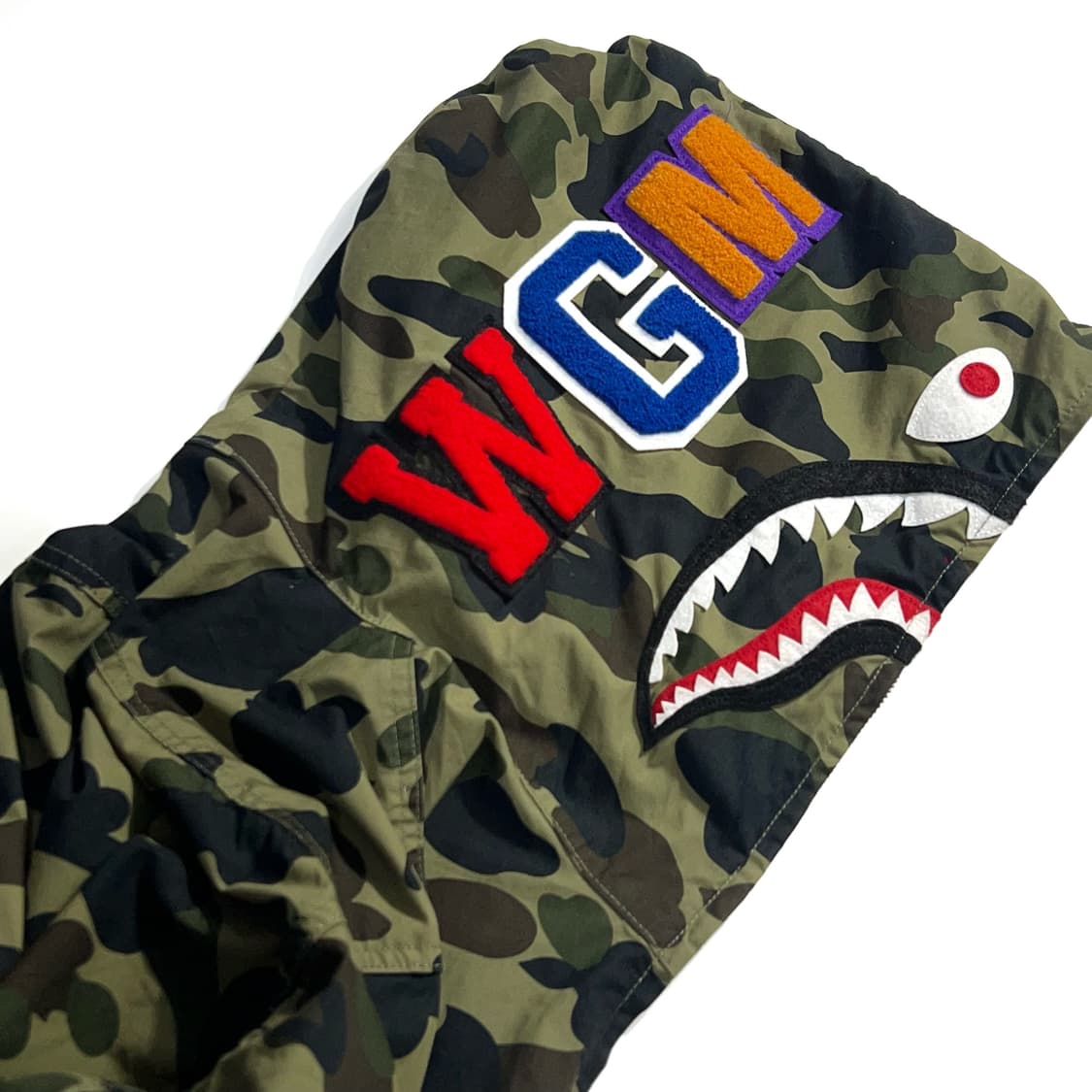 Bape Shark Hoodie Zip up Shirt Jacket 상품이미지2