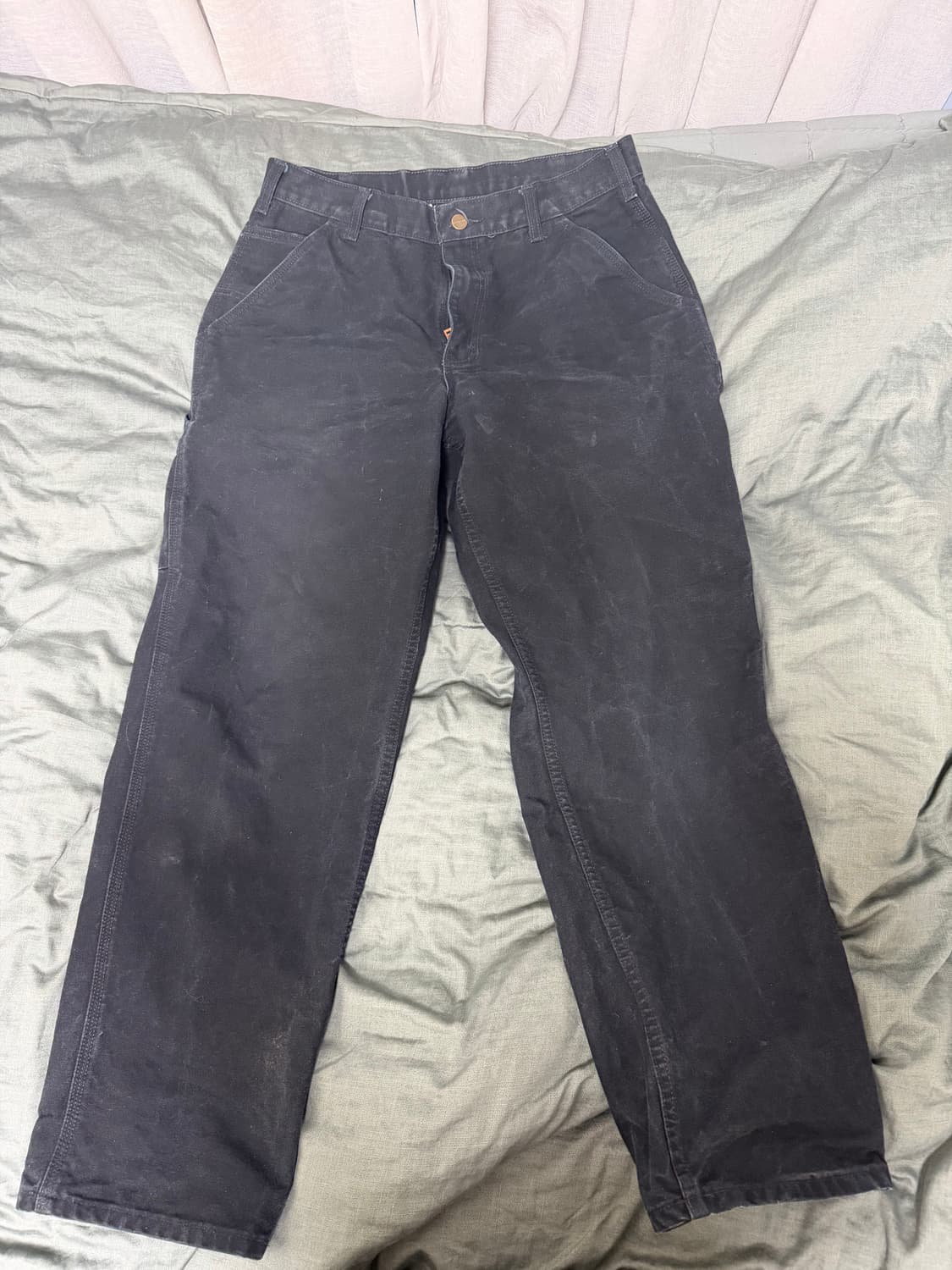 칼하트 싱글니 블랙 33xew 상품이미지1