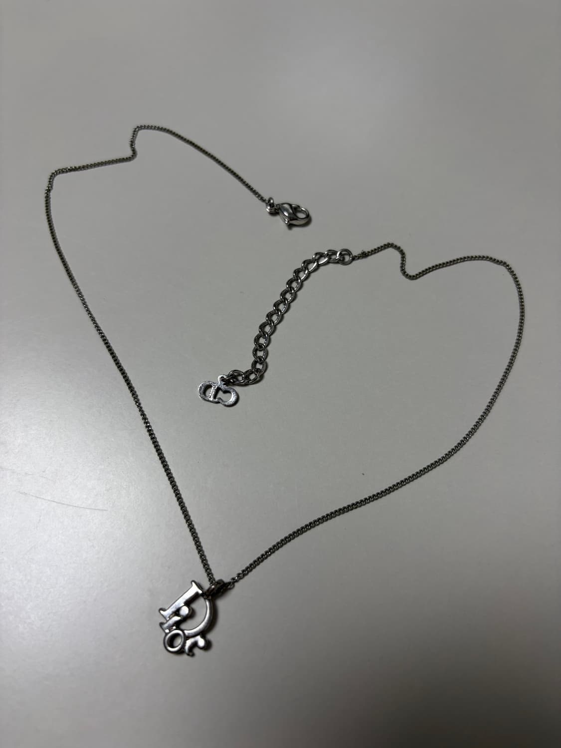 [디올]로고 빈티지 목걸이 상품이미지1