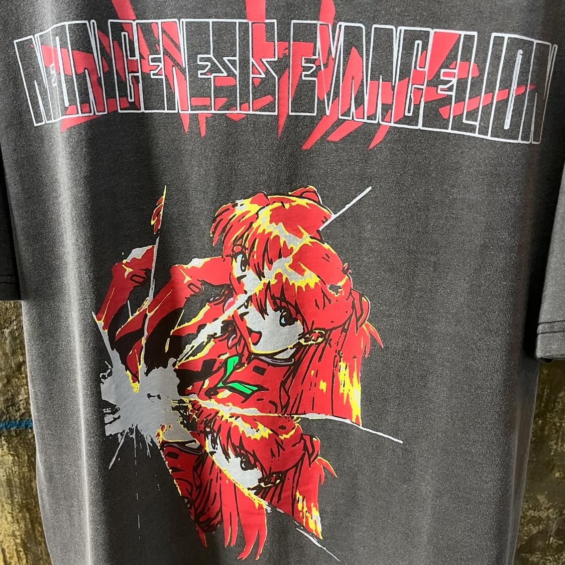 에반게리온 아스카 티셔츠 US 메이드 상품이미지2