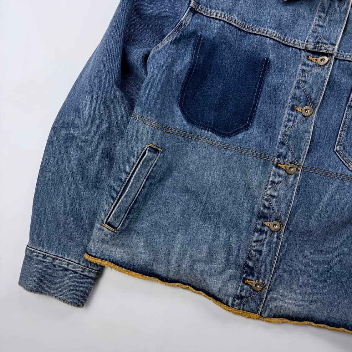 포스333 데님자켓 상품이미지3