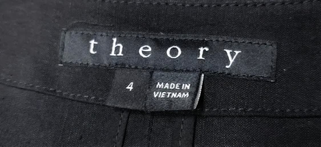 Theory 띠어리 블랙 카라리스 오픈 프론트 자켓 / 4 (44) 상품이미지9