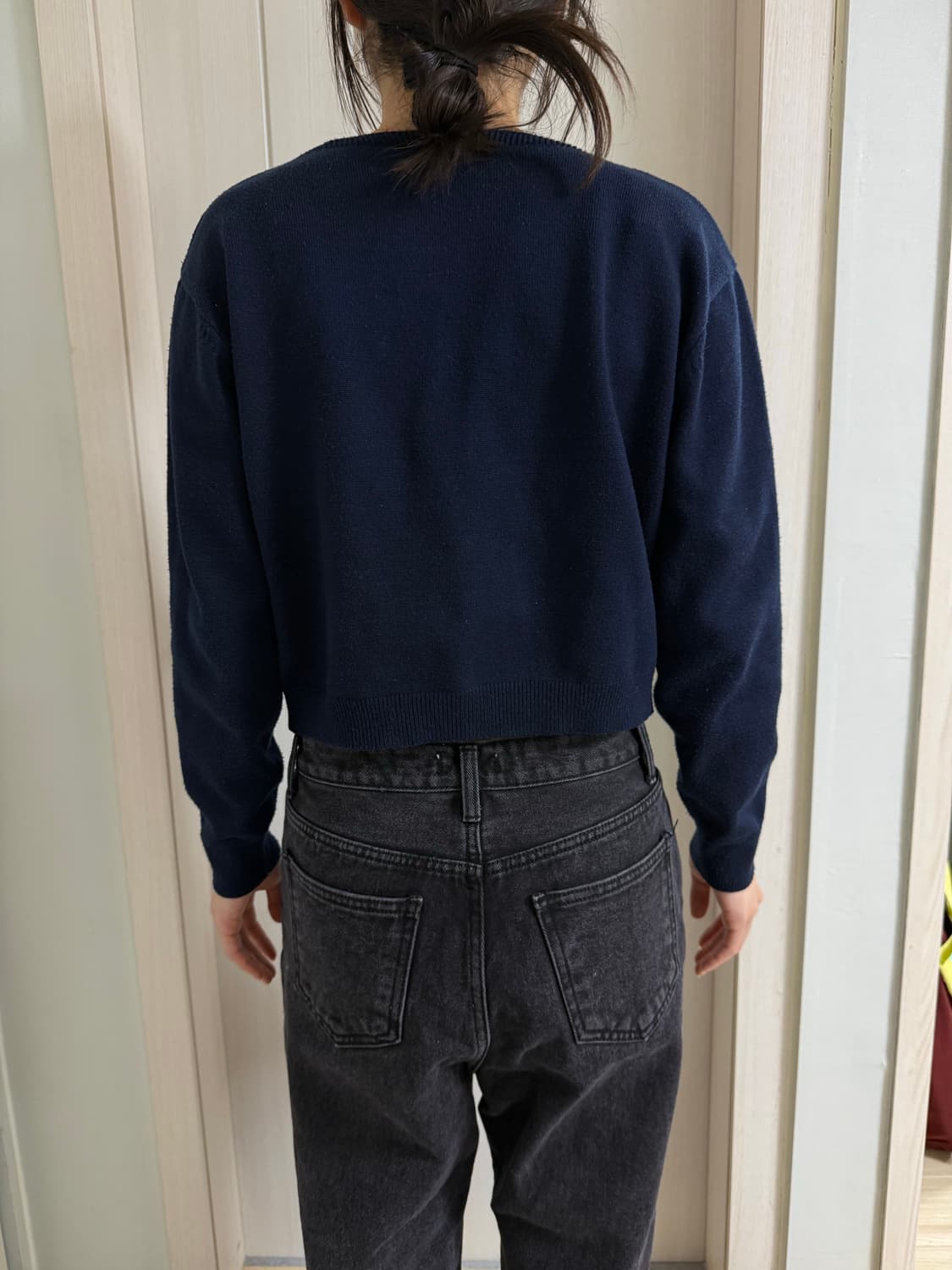 Deliccent 플라워 브이넥 가디건 상품이미지3