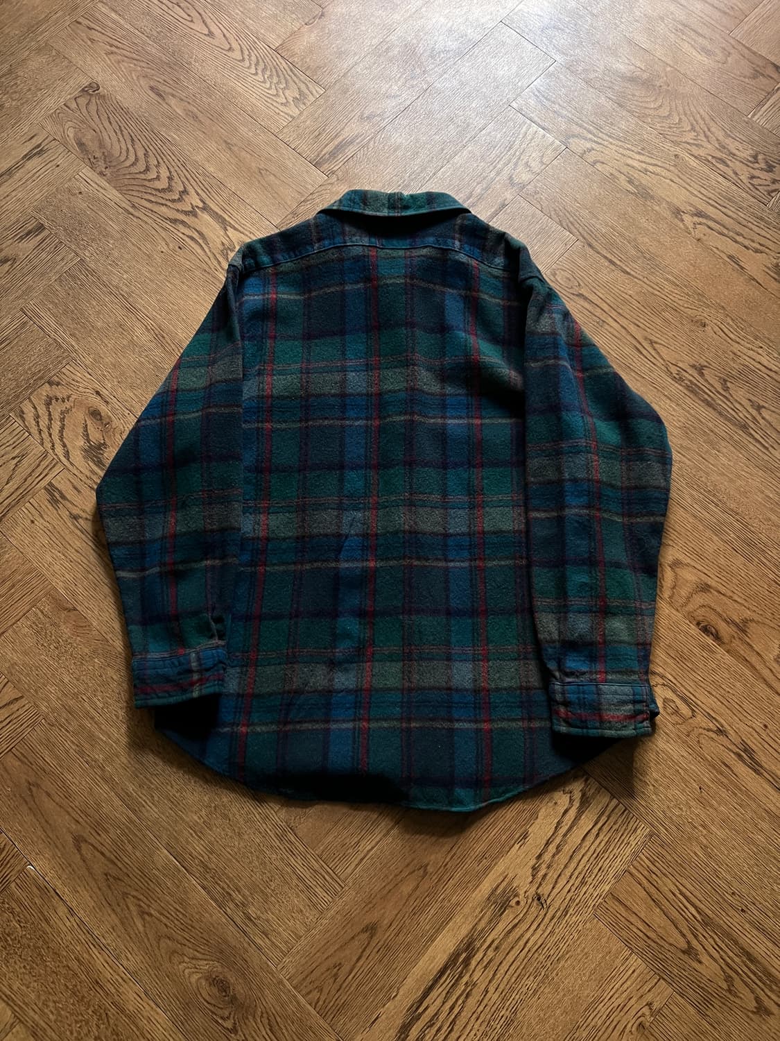 [M]PENDLETON 펜들턴 Made in USA 체크 울 셔츠 상품이미지7