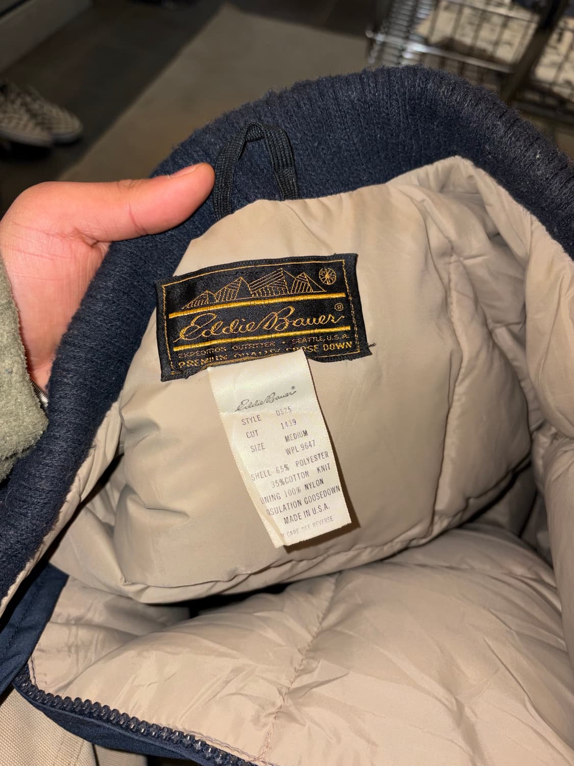 80-90’s Eddie Bauer USA goose down 상품이미지9