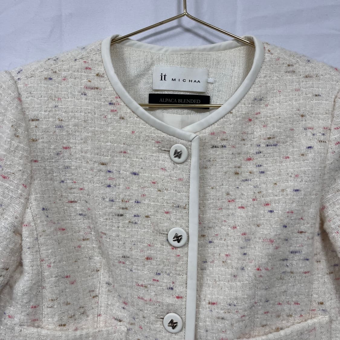 24FW 잇미샤 트위드 자켓 상품이미지4