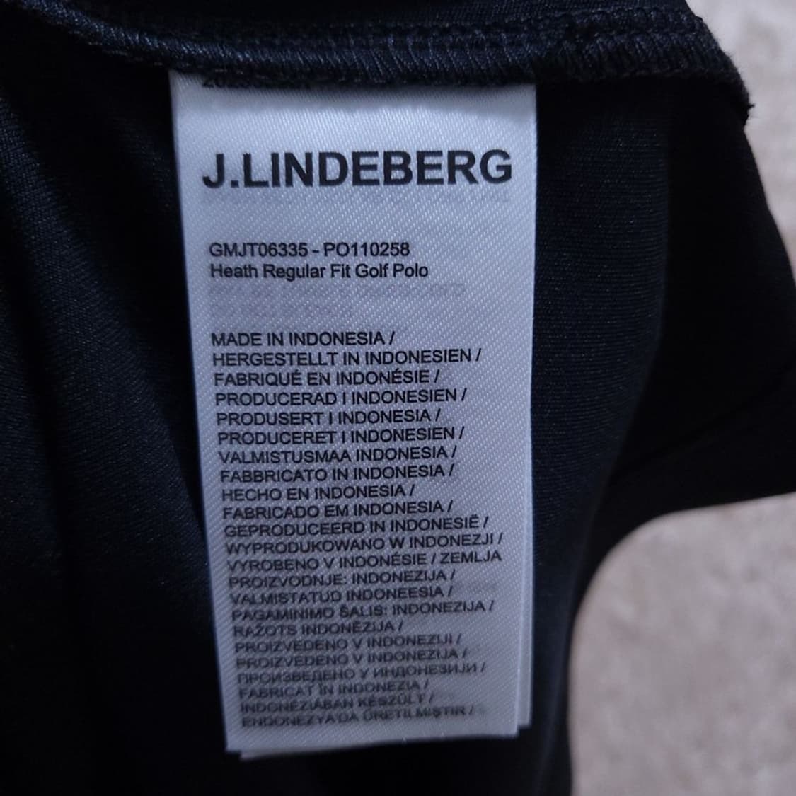 J.lindeberg 새제품 남 카라티 M 0503 상품이미지7