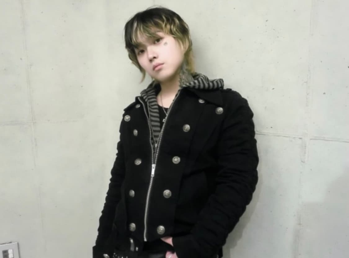 레이어드 후드 더블버튼 바이커 자켓 상품이미지2