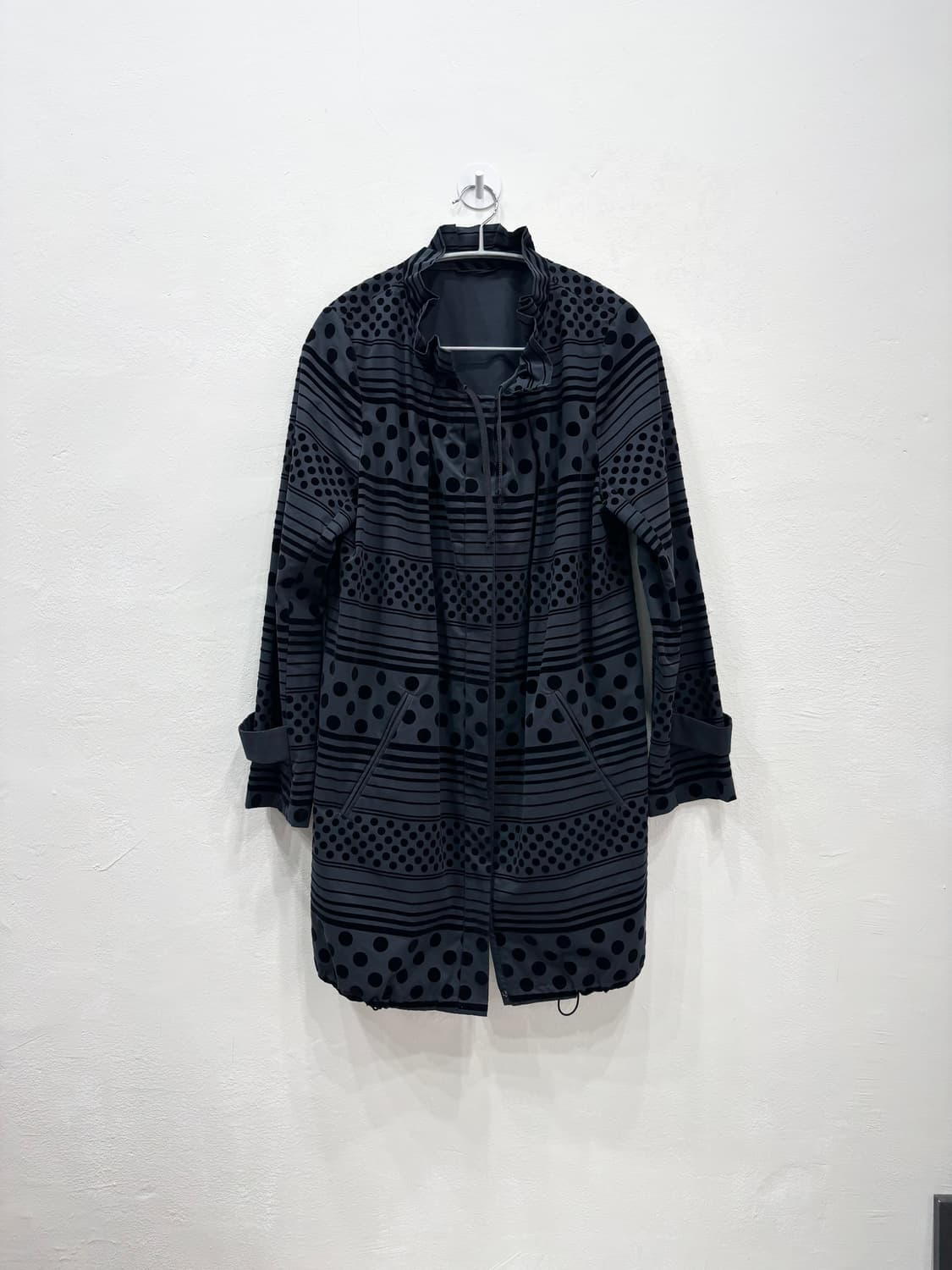 빈티지 패턴 코트 상품이미지1