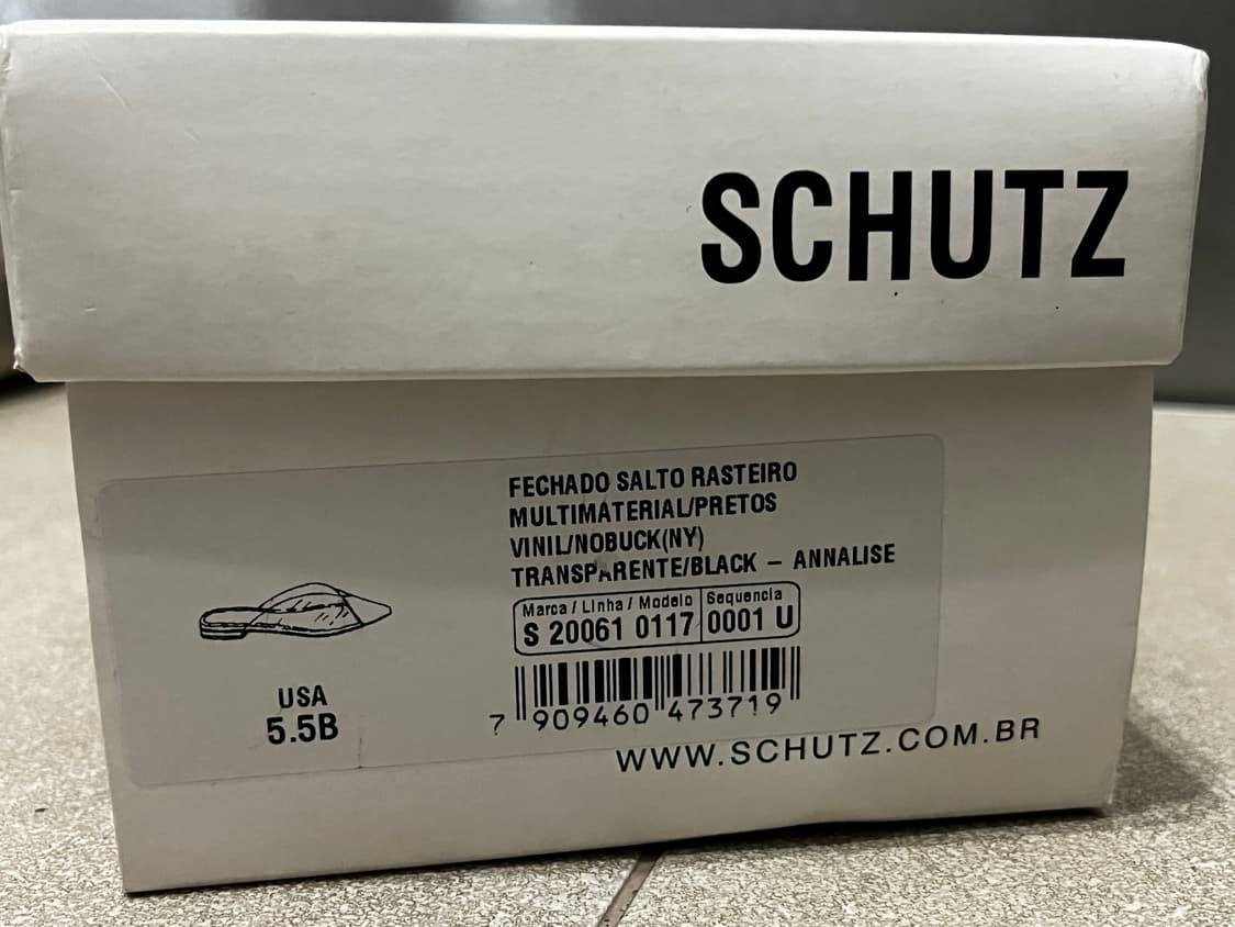 SCHUTZ 투명 뮬 225 상품이미지5