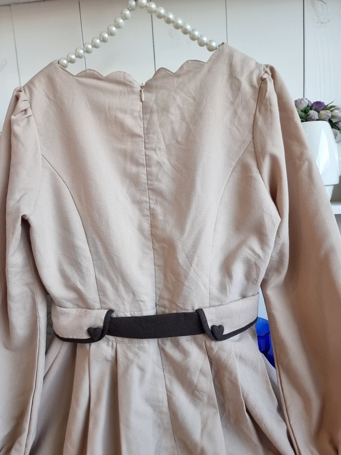 하트버튼 리본원피스 상품이미지5