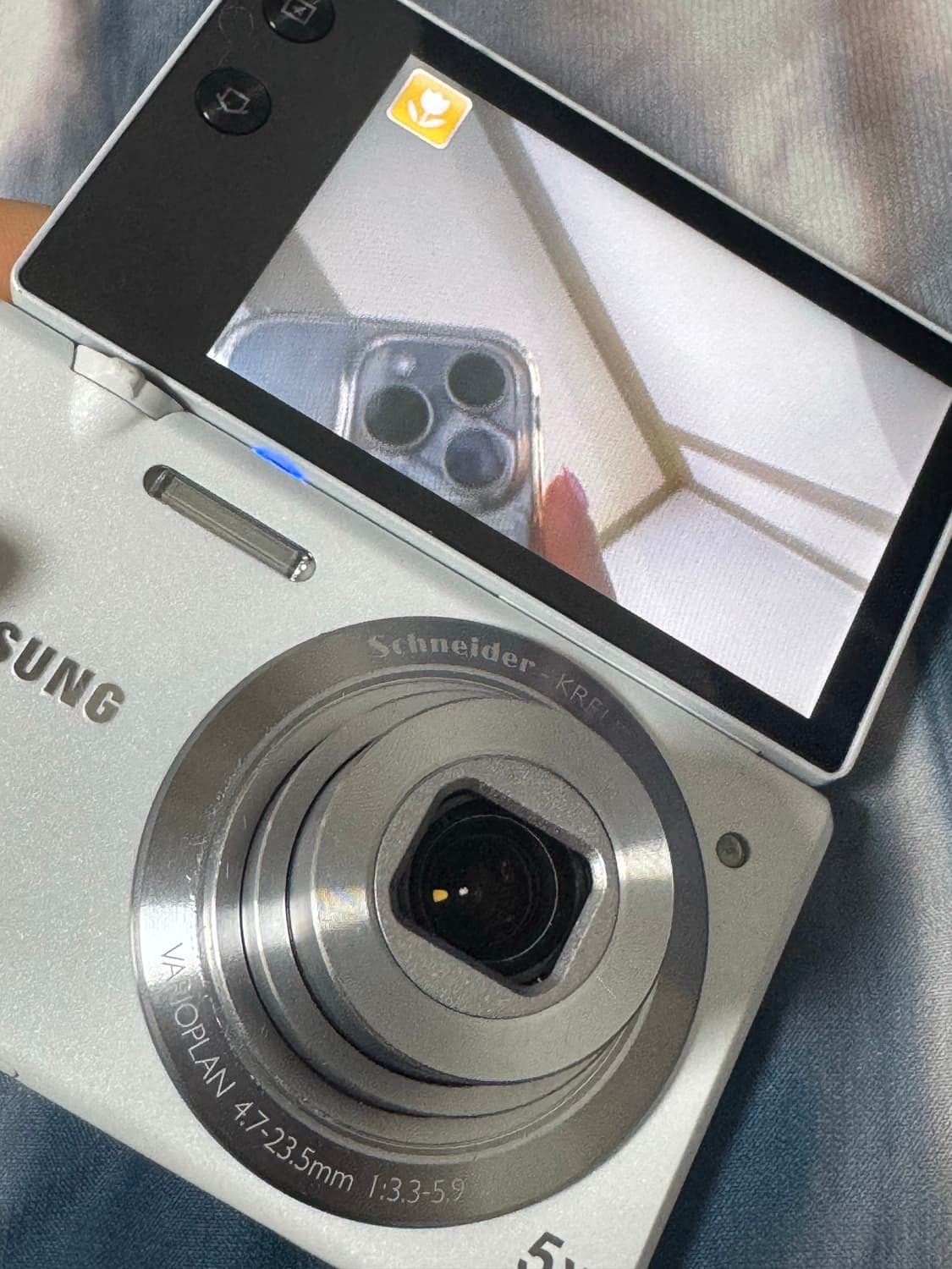 작례⭕️) 삼성 미러팝 mv800 화이트 카메라🤍✨ 상품이미지3