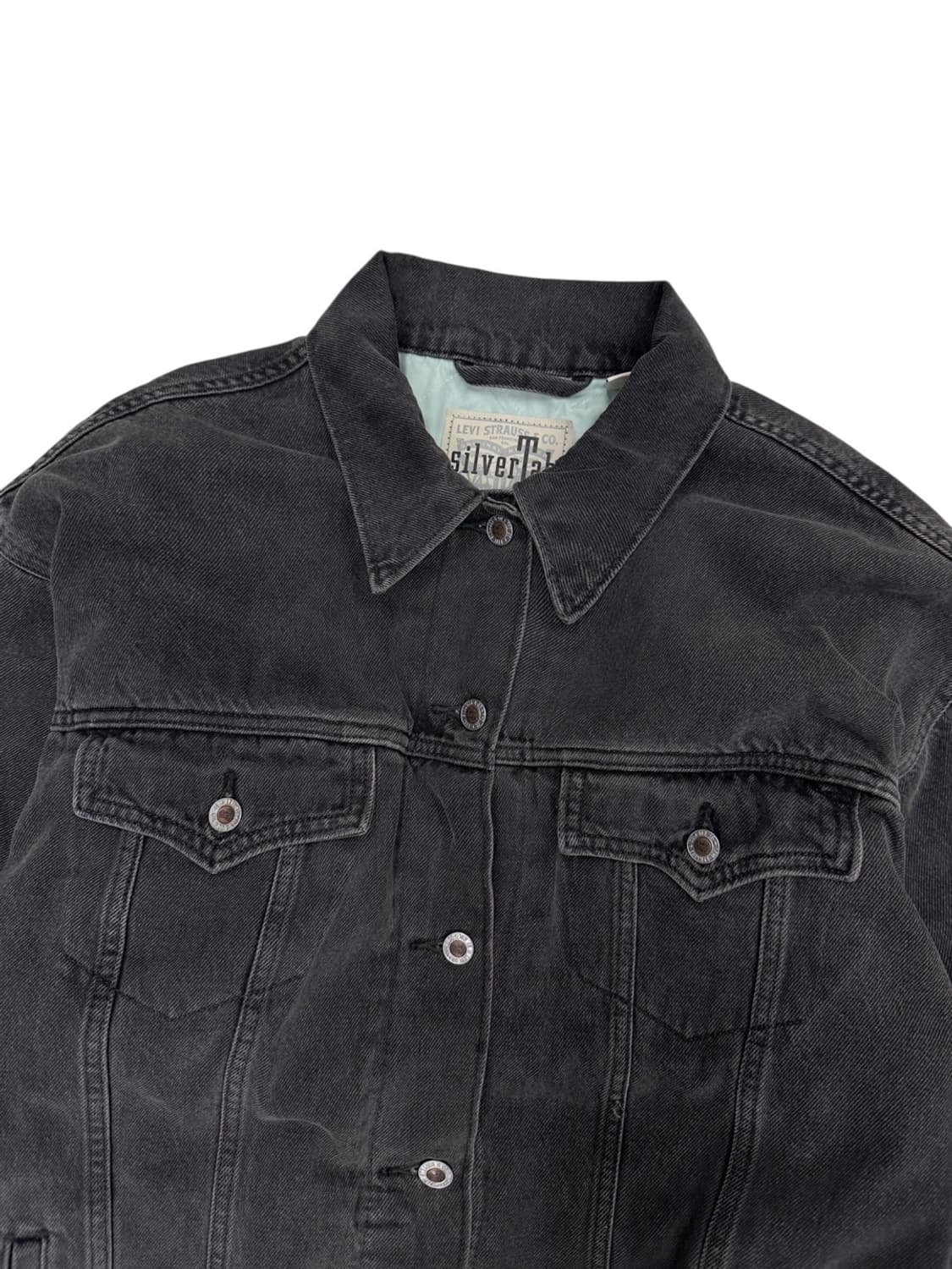 리바이스 실버탭 데님자켓 청자켓 다크그레이 (M~XL) 상품이미지2