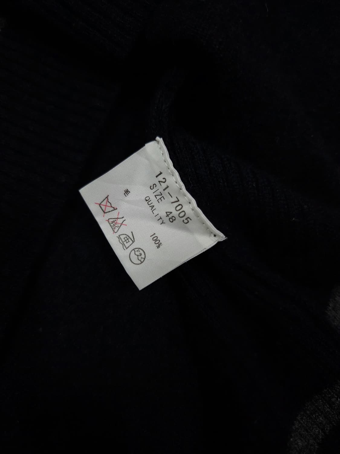 LAURA FELICE 네이비 라운드 니트 상품이미지7