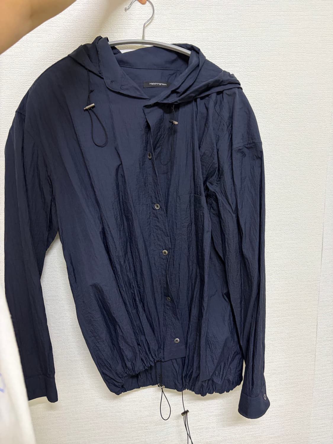 해칭룸 레이어드 윈드브레이커 재킷 상품이미지1