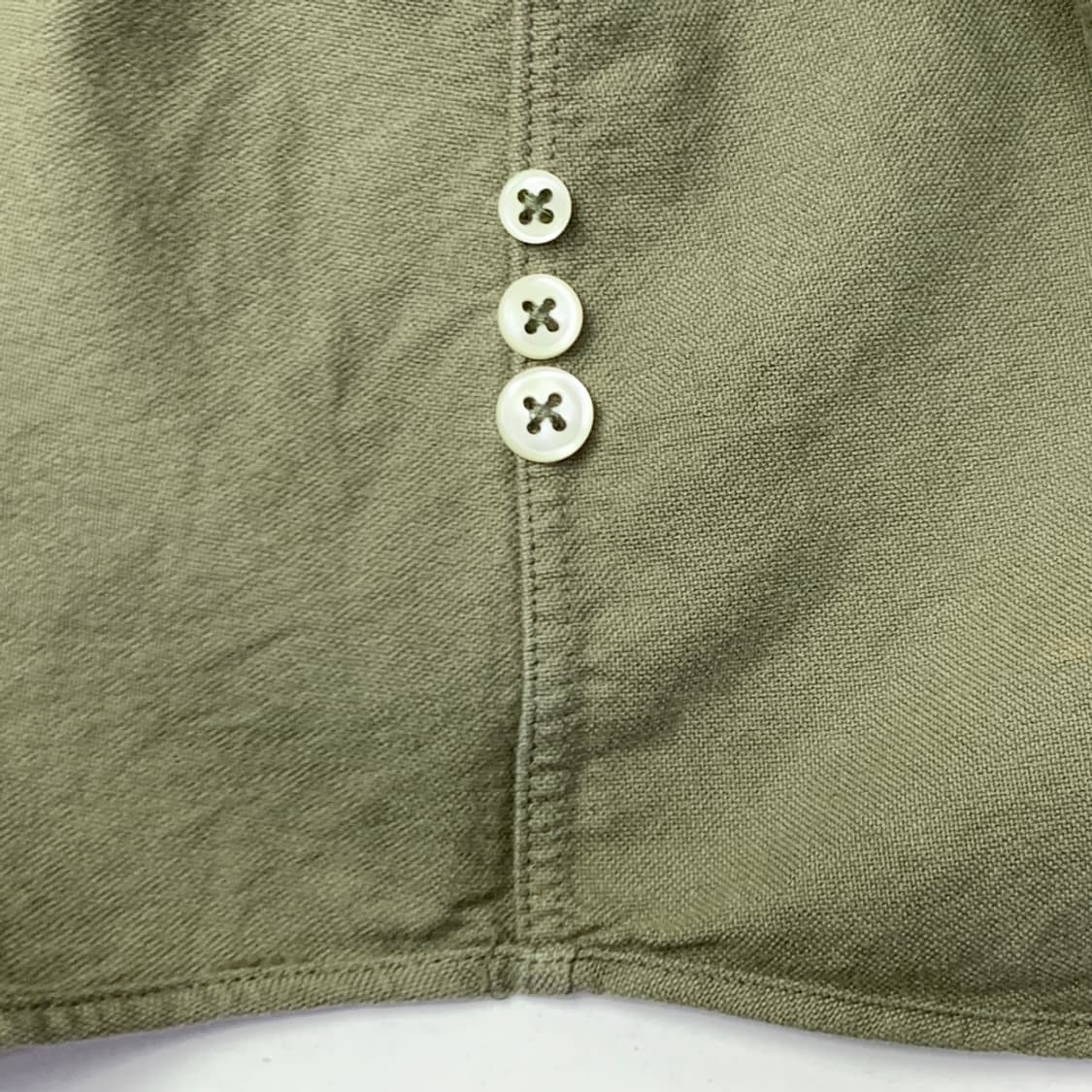 [L/정품] 폴로 랄프로렌 커스텀핏 카키 셔츠 상품이미지5