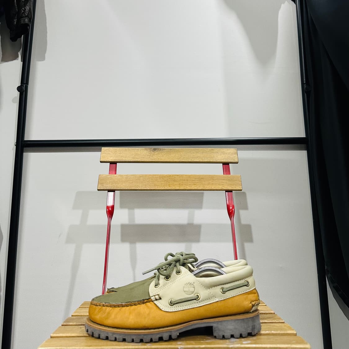 260) 팀버랜드 로퍼 남성 남자 구두 어센틱 3아이 보트슈즈 상품이미지2