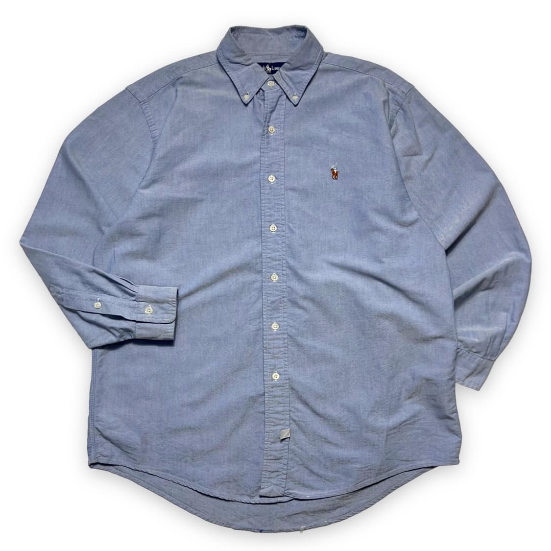 폴로 스카이블루 코튼 셔츠 상품이미지1