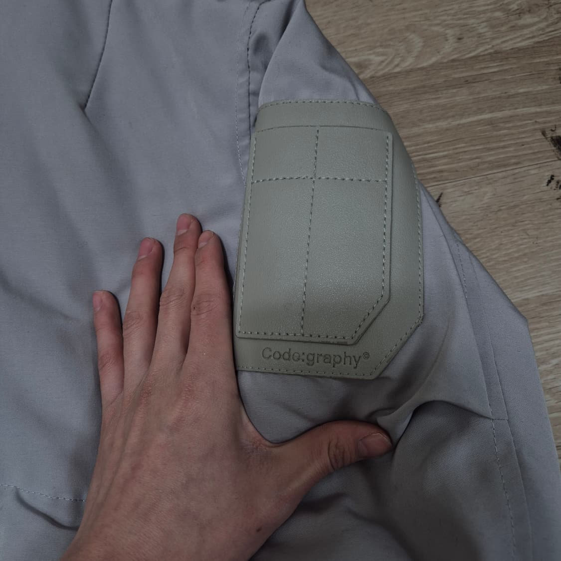 코드그라피 그레이 MA-1 항공점퍼 M(95) 상품이미지4