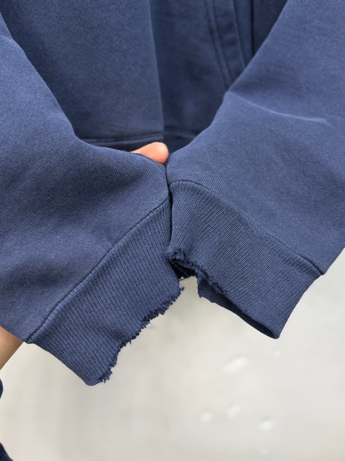 90s USA Adidas Trefoil Logo Hoodie 상품이미지3