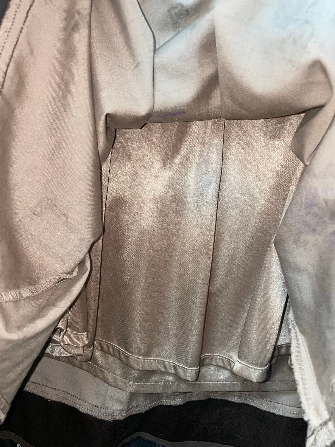 Ank rouge 앙크루즈 레터링 엔틱원피스 라떼갸루 상품이미지4