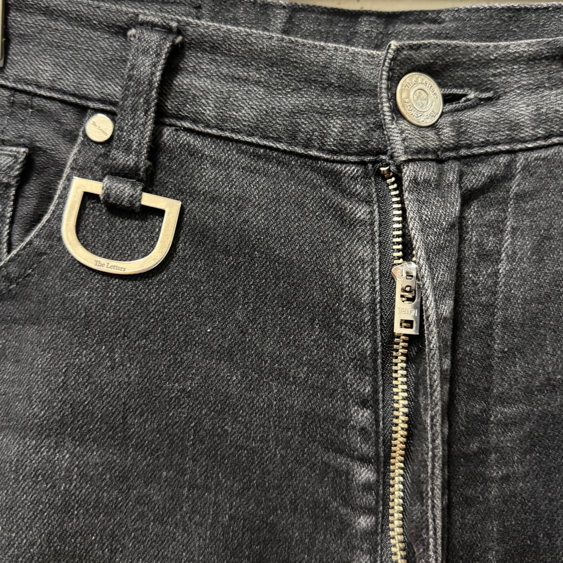 [M] The Letters 부츠컷 데님 상품이미지4