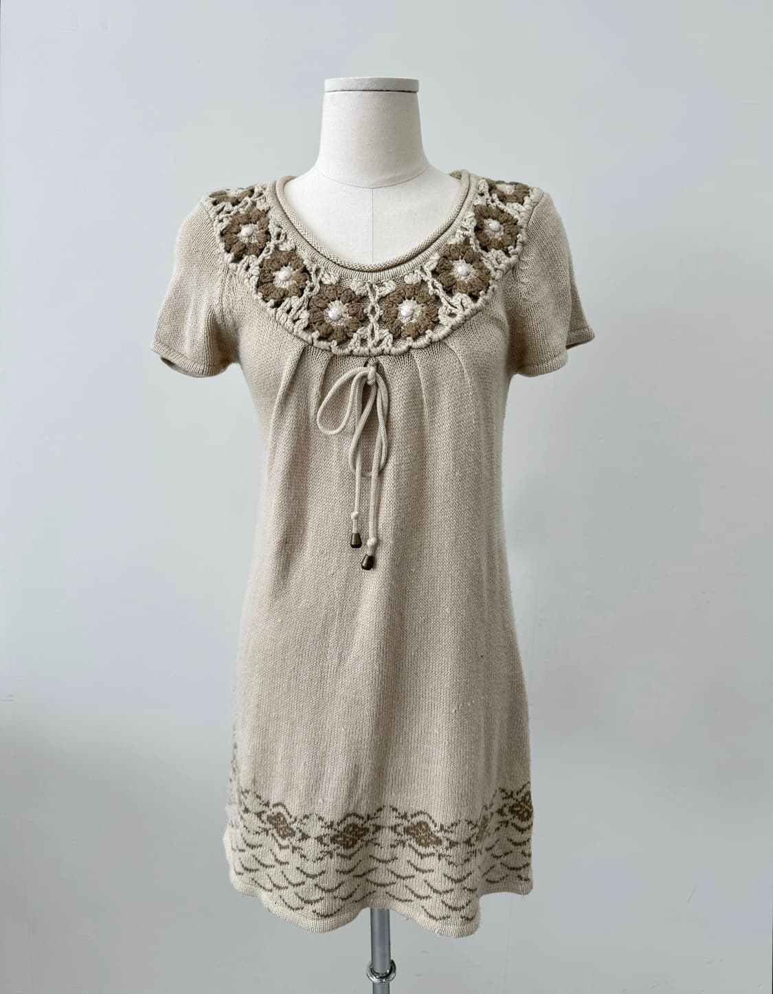 Flower Knit Ops 상품이미지1