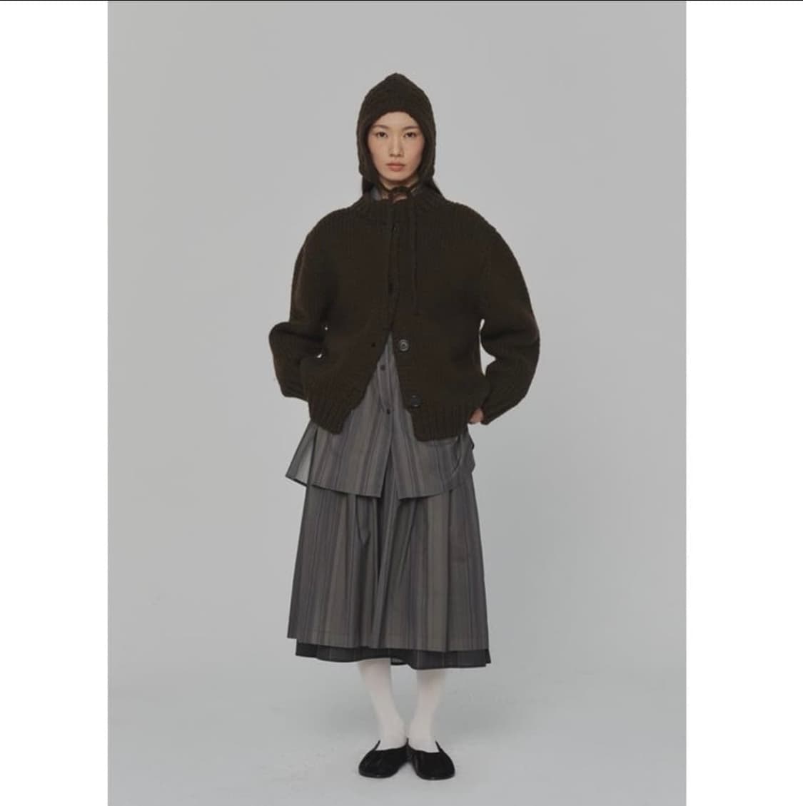 아모멘토 핸드 니티드 가디건 상품이미지2