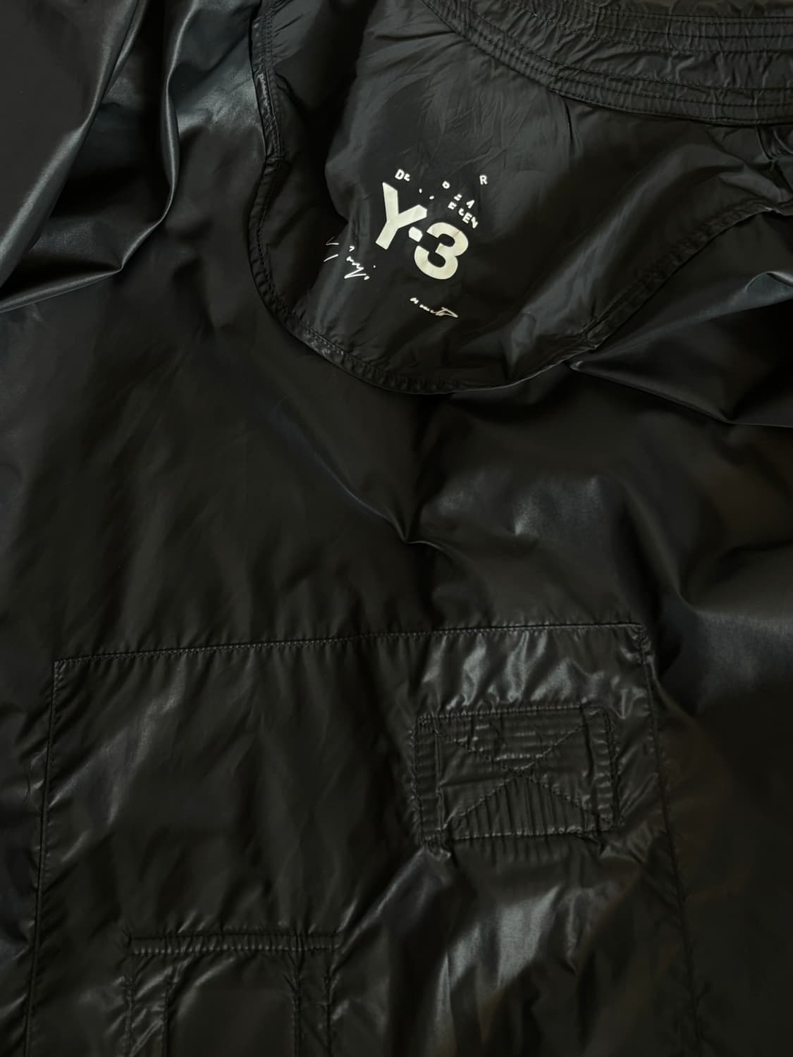 Y-3 18ss 런웨이 피스 코트 XL 상품이미지7