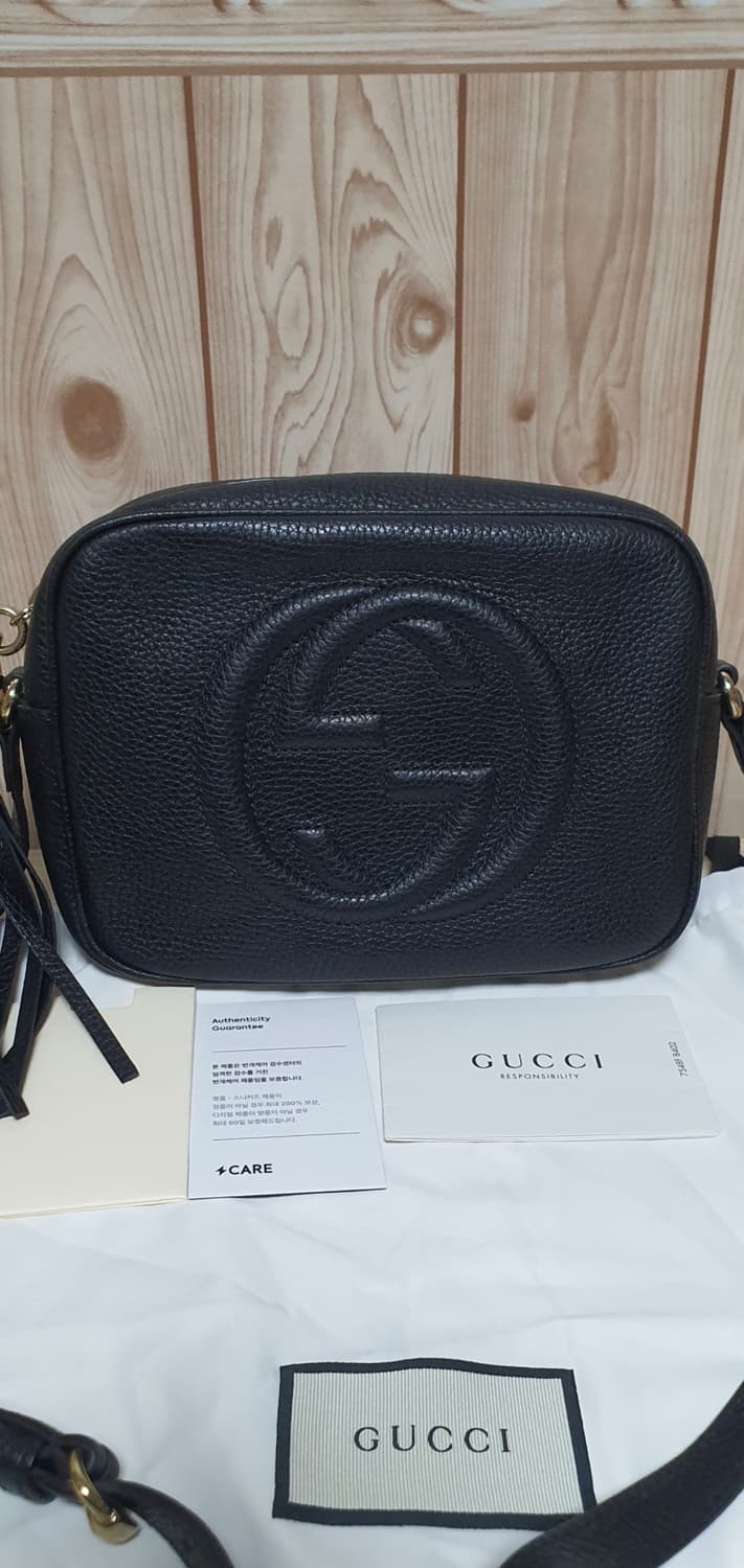 구찌 테슬 디스코 크로스백/카메라백 새상품급 정품(감정서O) 상품이미지3