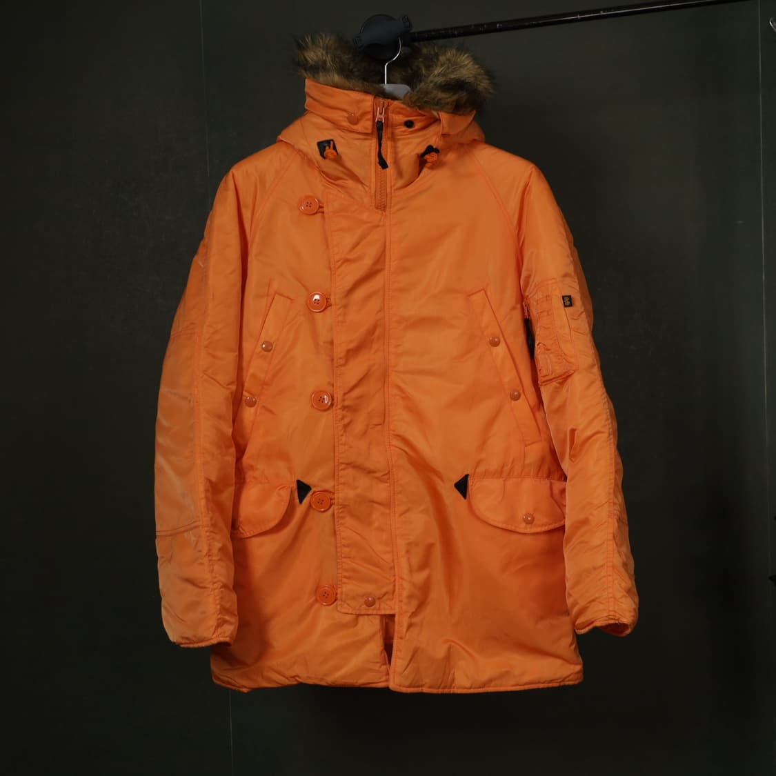 알파인더스트리 N-3B 파카 오렌지 상품이미지3