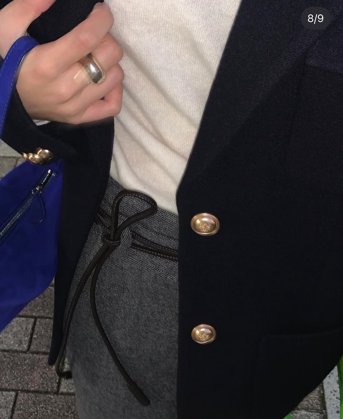 게드 베이직 아이보리 니트  상품이미지1