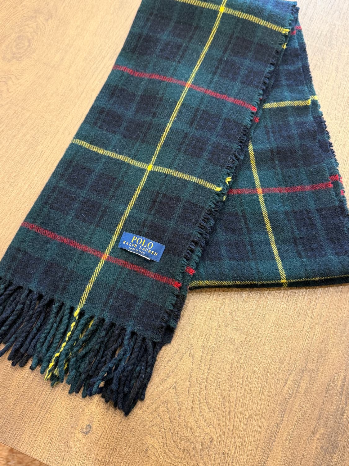 Polo ralph lauren 폴로 랄프로렌 타탄체크 머플러 상품이미지2