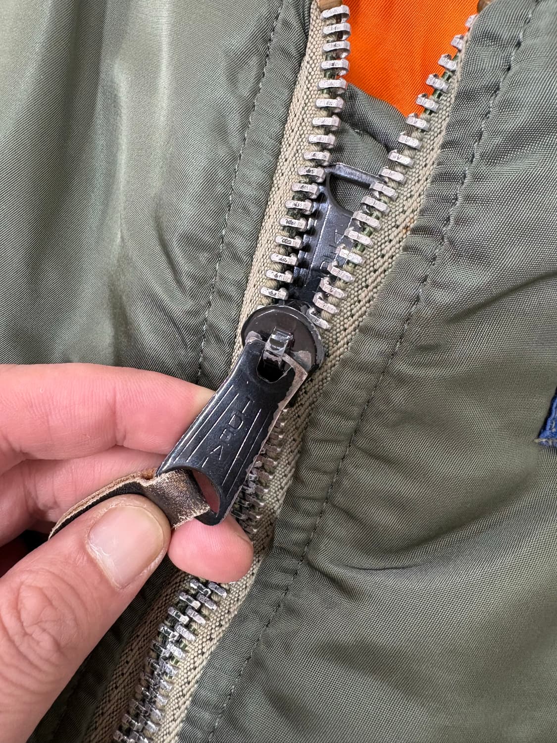 70;s USAF MA-1 Flight Jacket. 상품이미지4