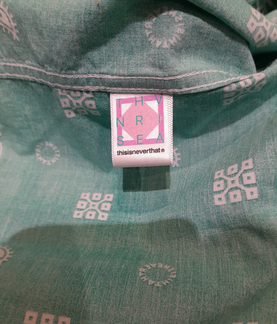 💥디스이즈네버댓 오픈카라 페이즐리 셔츠 (M)
 상품이미지10