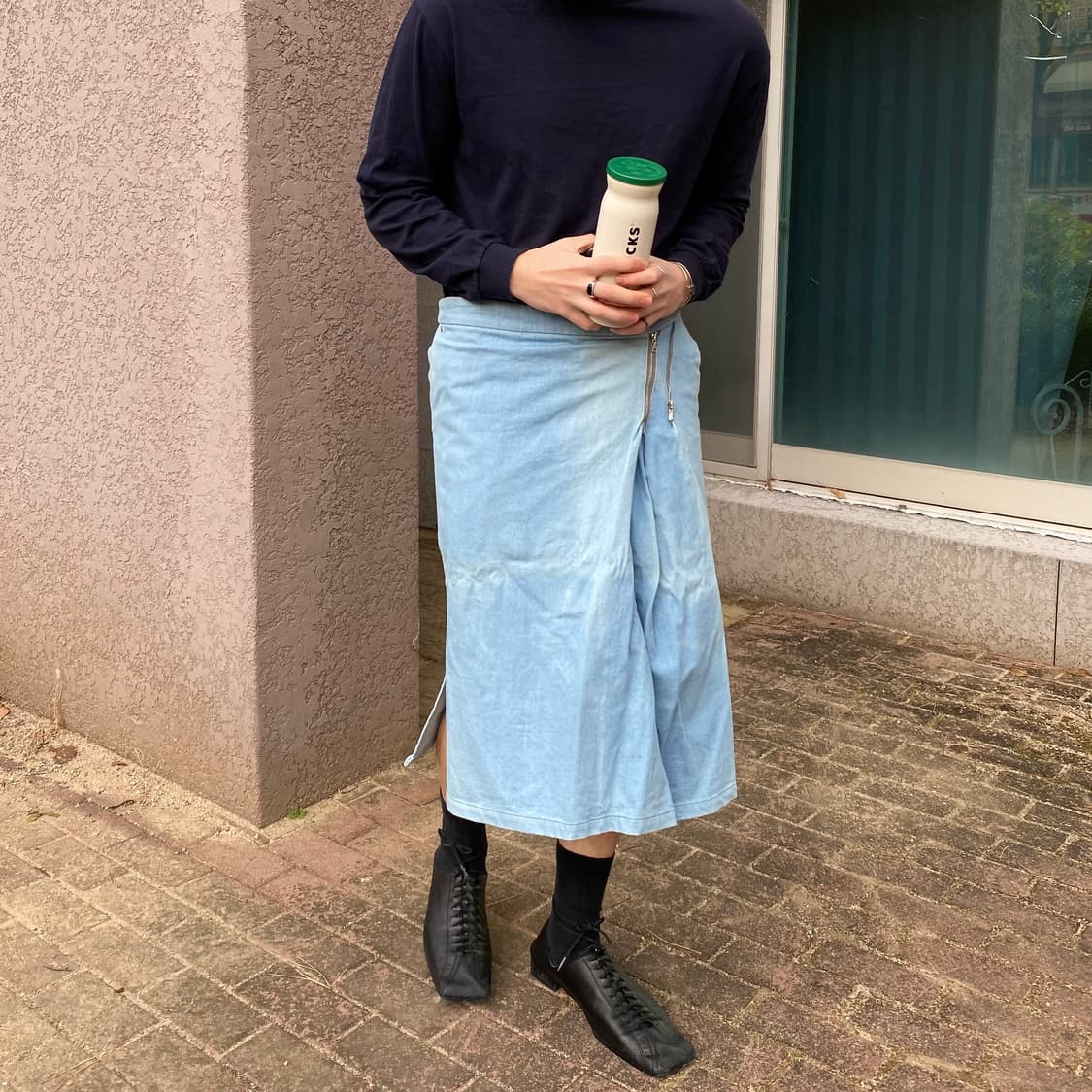 Bless smlxl denim skirt 상품이미지9