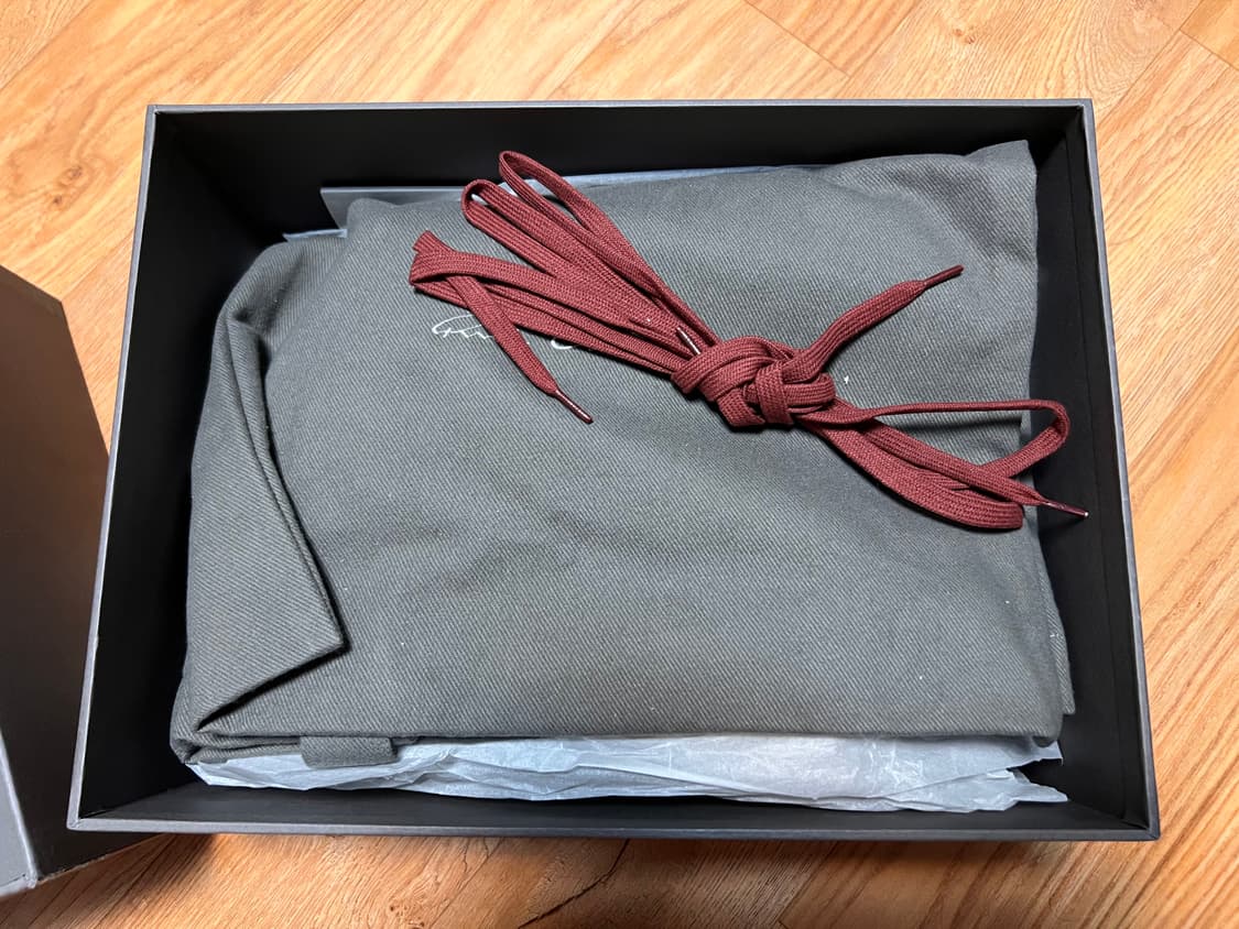 릭오웬스 빈티지 스니커즈 릭반스 레드 로즈우드 상품이미지4