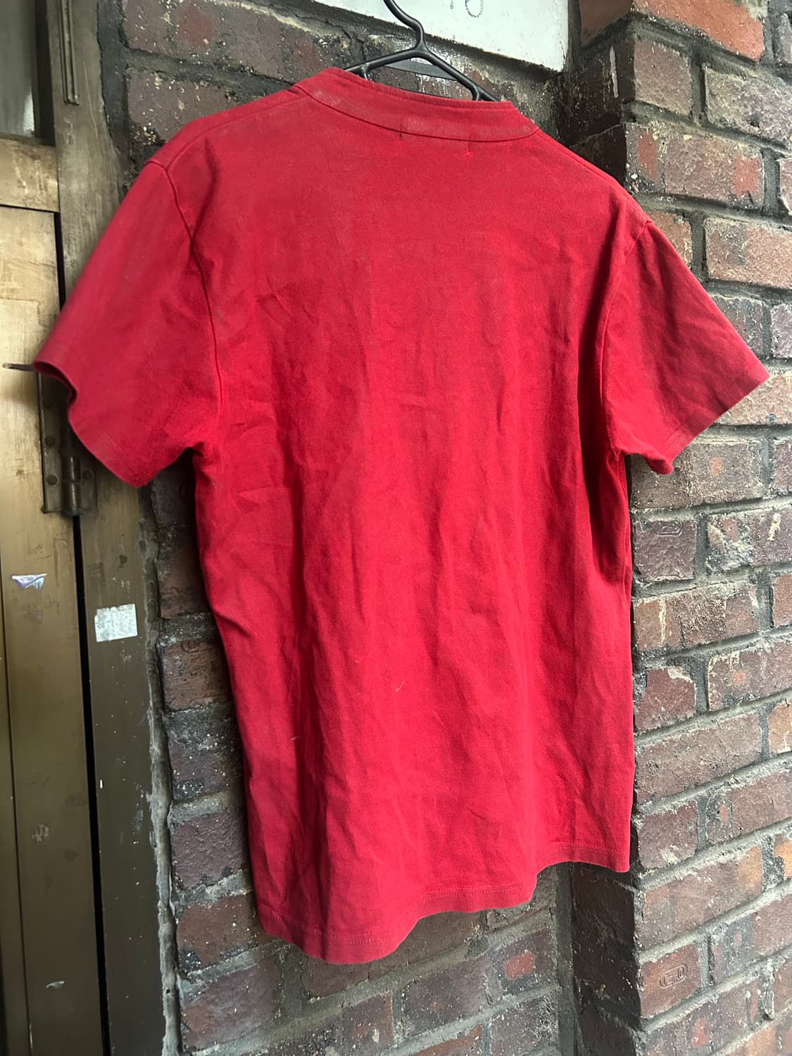 5351 pour les hommes 코팅 레드 락시크 티셔츠 상품이미지2