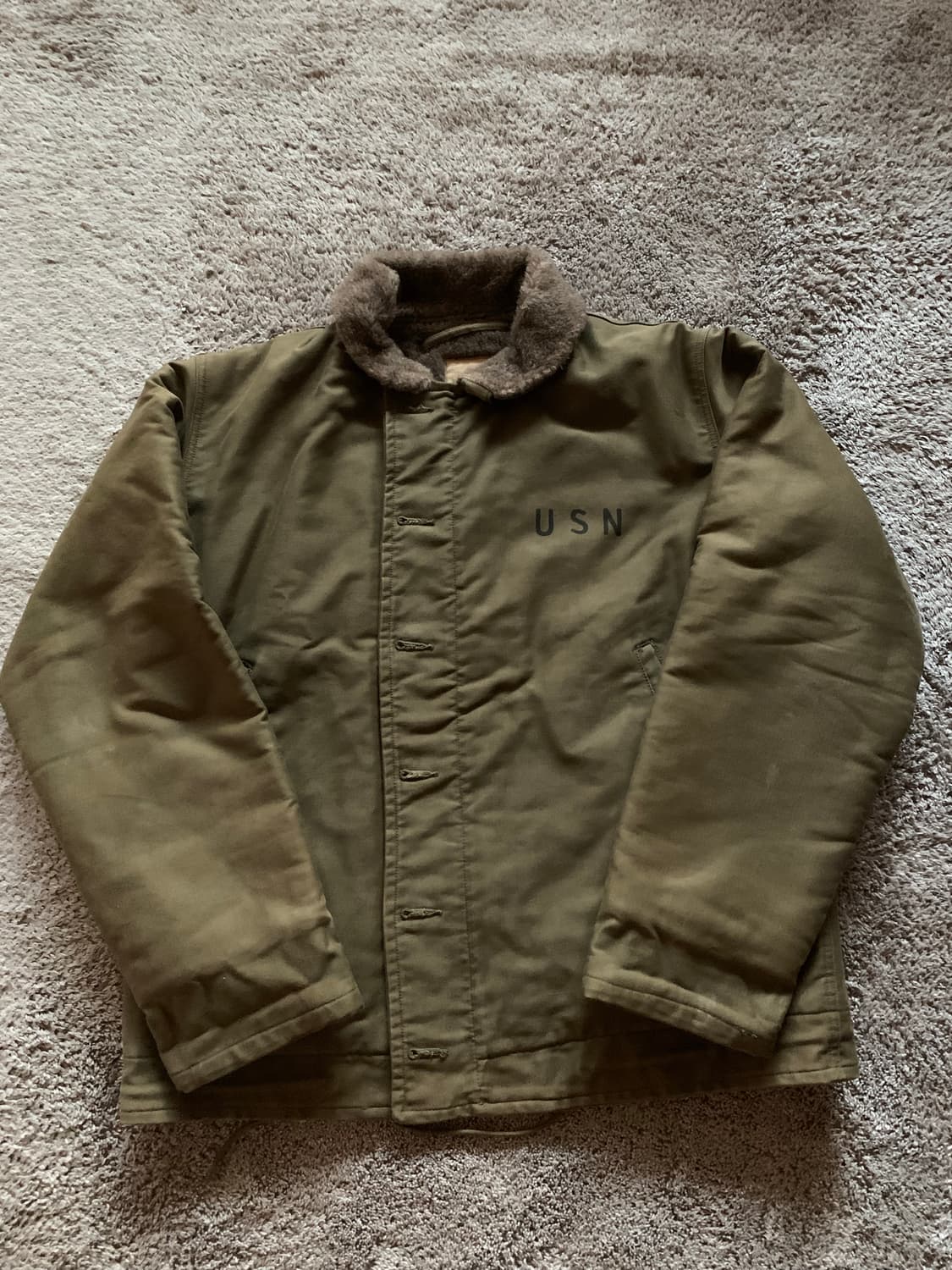 50s us navy n-1 deck jacket 42 덱자켓 상품이미지1