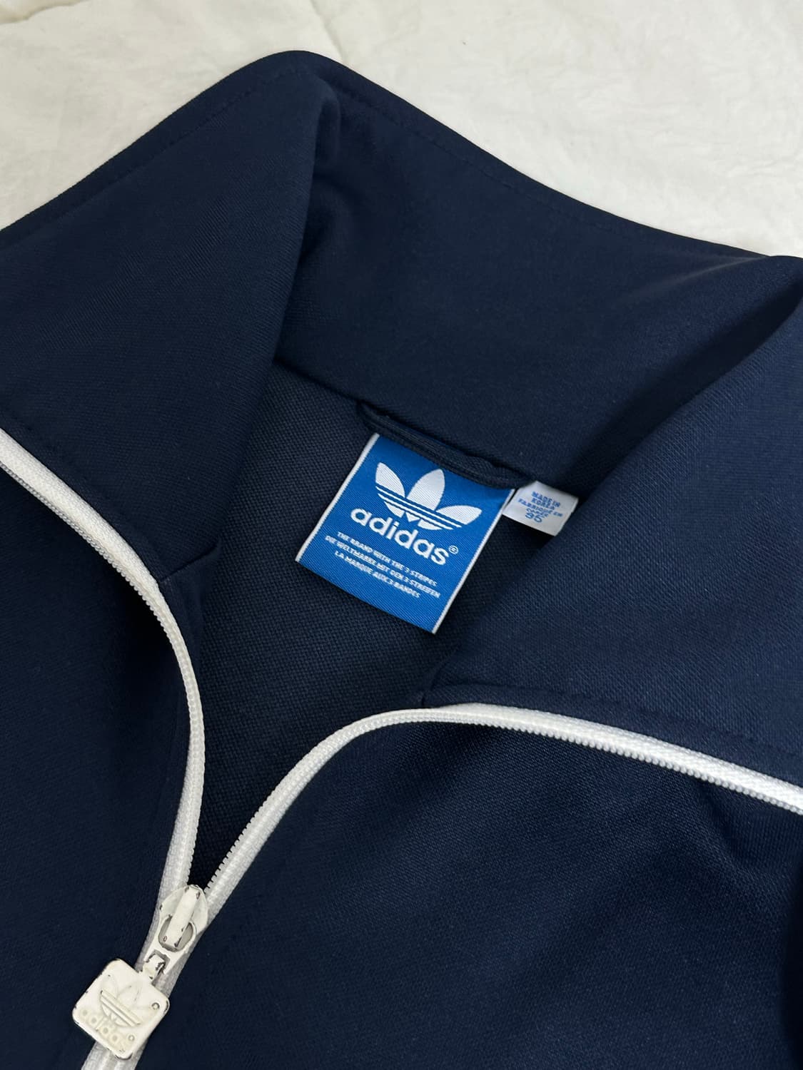 아디다스 유로파 네이비 져지 트랙탑 미디움 상품이미지6