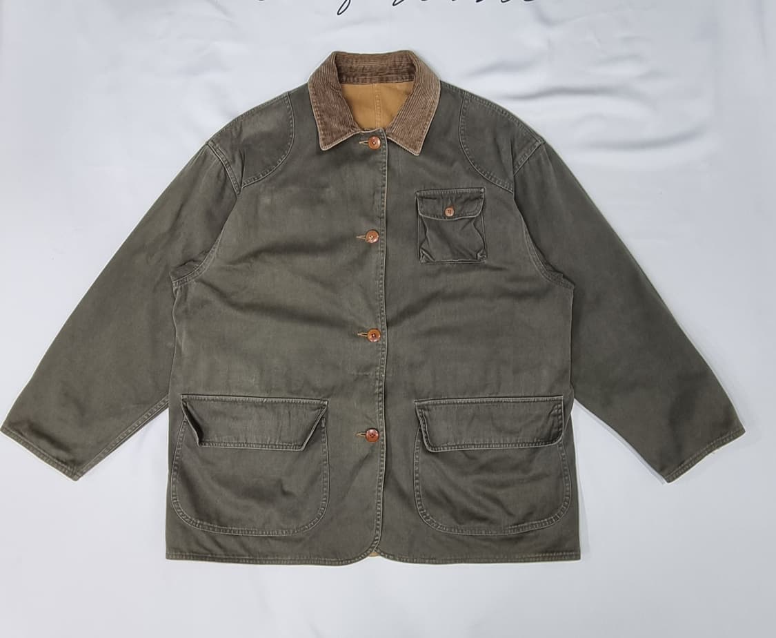 폴로랄프로렌 90s 컨트리 리버시블0 헌팅 자켓 L _ 남성 상품이미지1