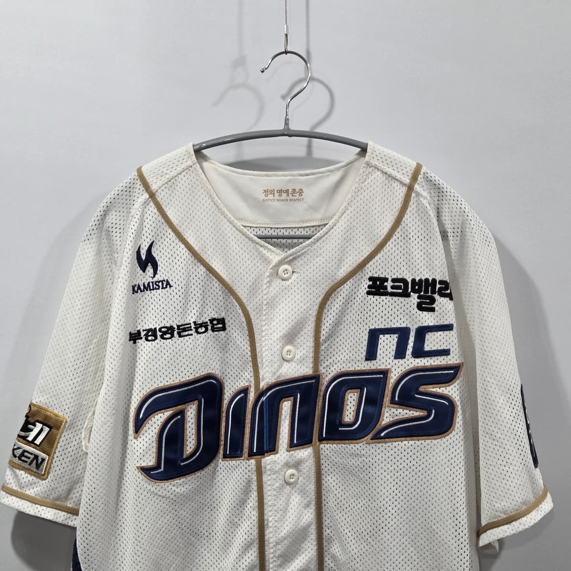 NC다이노스 반팔 유니폼 XL 상품이미지2