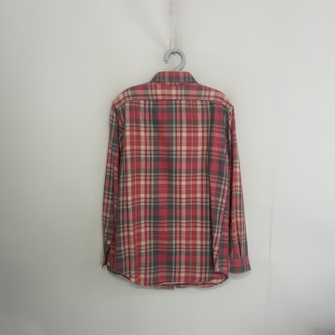 폴로 남성 체크 셔츠 남방 95 S  상품이미지3