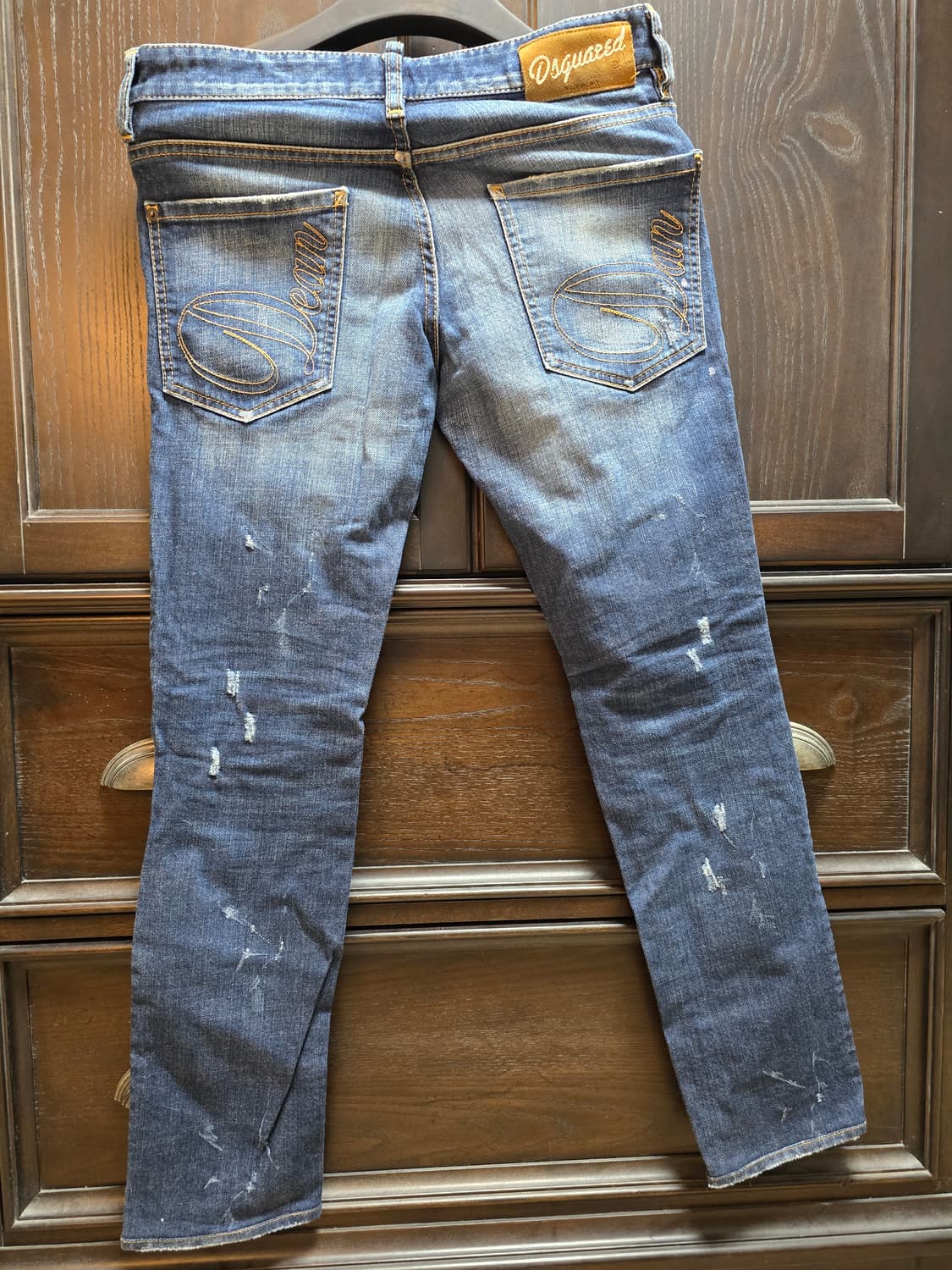 디스퀘어드2 데님 청바지 워싱진 46사이즈입니다 상품이미지3