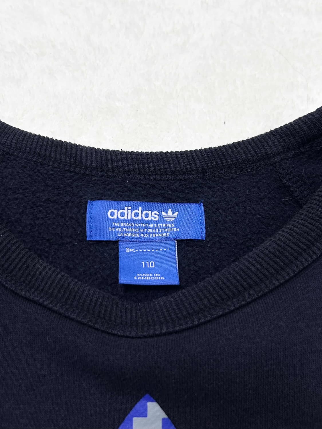 아디다스 빅로고 삼선 맨투맨 상품이미지7